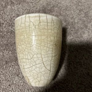 Vance Kitira Elephant Tusk Goblet Candle Nutmeg